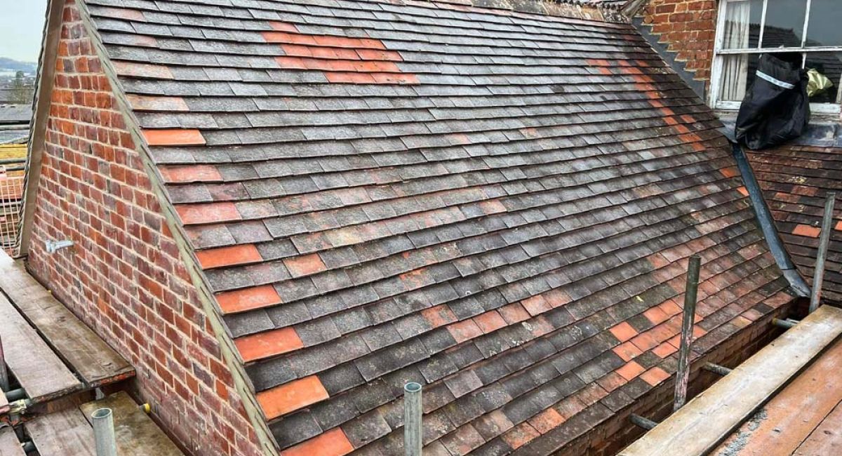 Plain Tiles Re-Roof We’ve Recently Completed in Gloucester